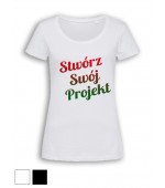 Bluzka damska z własnym nadrukiem rozmiary S-XL