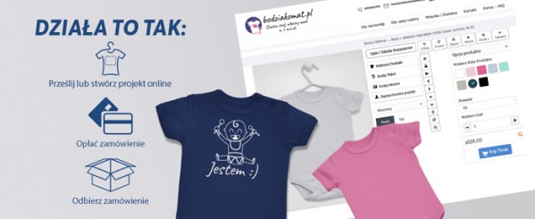 Zamów ubranka z własnymi napisami